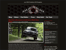 Tablet Screenshot of blackboxrally.com